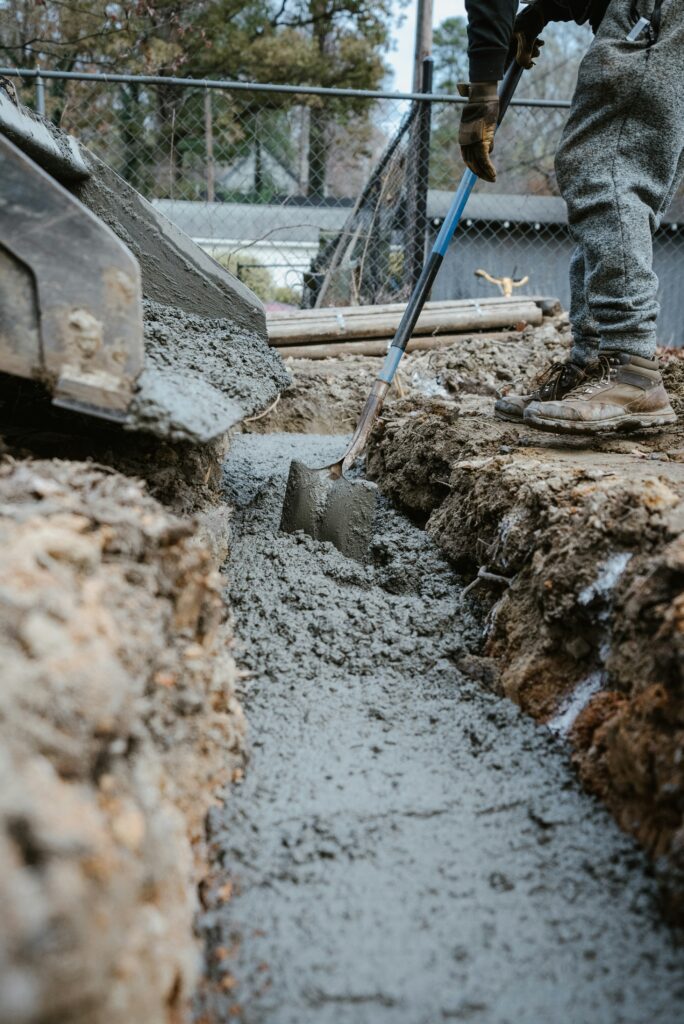 concrete foundation