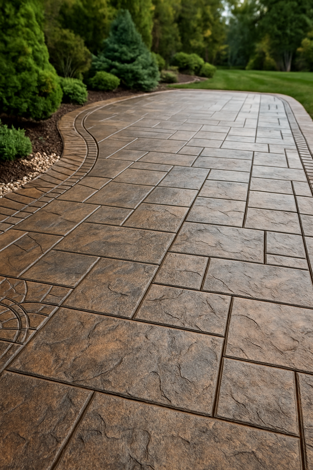 custom stamp concrete